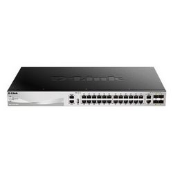 D-Link | DGS-3130-30TS | Switch | Managed L3 | Rack mountable | Gigabit Ethernet (copper) ports quantity 24 | 10 Gbps (RJ-45) ports quantity 2 | SFP+ ports quantity 4 | Power supply type Optional redu