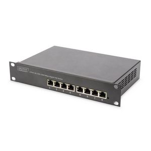 Digitus 10" Gigabit 8-Port Unmanaged PoE+ Switch