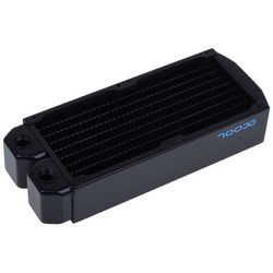 Alphacool NexXxoS XT45, Full Copper, 92 mm Dual Radiator - black