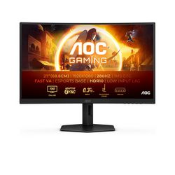 Monitor AOC C27G4ZXU (68,6cm (27"), 16:09, 2xHDMI+DP+USB, zakrivljen, crno/siva)