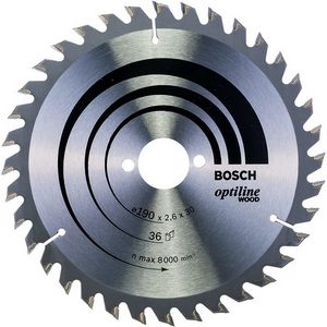 Bosch Optiline Wood Circular Saw Blades
