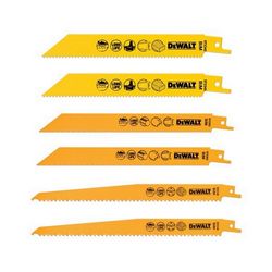 DEWALT BRZE. SABRE. MIX 6pcs. EXTREME + CASSETTE