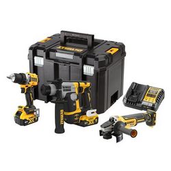 Combo set DCD800, DCG405, DCH172, 2XAKU 18V 5Ah