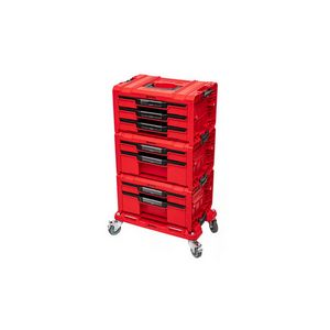 QBRICK SYSTEM PRO DRAWER WORKSHOP SET 3 RED ULTRA HD CUSTOM