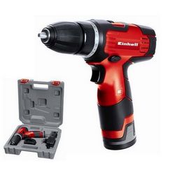 EINHELL SCREWDRIVER TH-CD 12-2 LI /1-M.RED CASE