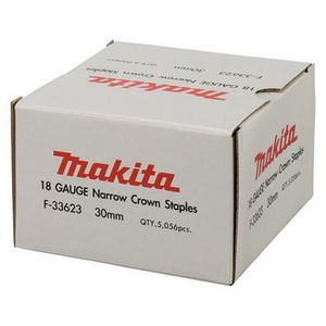 MAKITA STAPLES 18GA 5,7x30mm /5056pcs. GALVANIZED