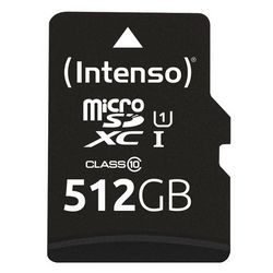 Memorijska kartica INTENSO 3423493 (512GB UHS-I micro SDXC s adapterom)