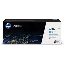 HP 658X   Cyan    LaserJet  Tonerpatrone
