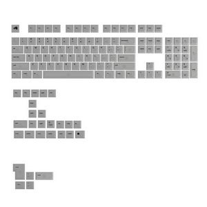 Glorious Polychroma V2 Keycaps, ANSI Layout (US), Polycarbonate, UV Print - Transparent