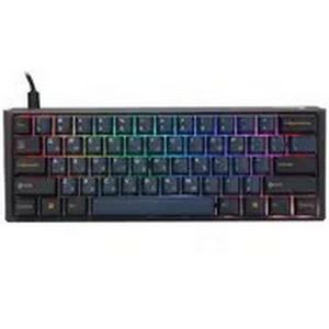 Ducky One 3 Pro Mini Nazca Line Gaming Keyboard, mechanical, 8,000 Hz, Hot Swap, RGB - Cherry MX2A Blue, ANSI (US)