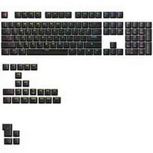Glorious GPBT Backlit Keycaps, ANSI Layout (US), PBT, Dye-Sub - Black