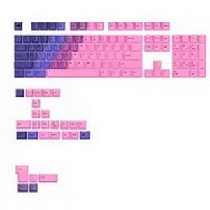 Glorious GPBT Gradient Keycaps, ANSI Layout (US), PBT, Dye-Sub - Nebula