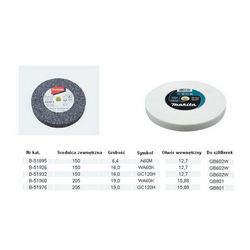 MAKITA STONE CUT. WA60K 205x19x15.88mm