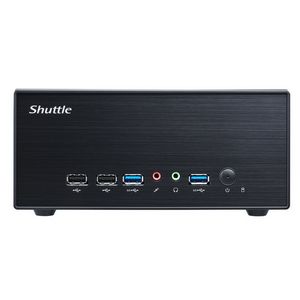 Shuttle XPС slim XPC slim Barebone XH610G2 - S1700, Intel H610, 1xDP, 2xHDMI, 2 PCIe Slots (1x 16X & 1x X1), 2x Intel LAN (1G + 2.5G), 8x USB, 1x 2.5", 3x M.2, 24/7 permanent operation