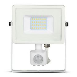 LED projector V-TAC VT-20-S-B 20W SAMSUNG CHIP Motion sensor 6400K 1600lm (SKU 450) White