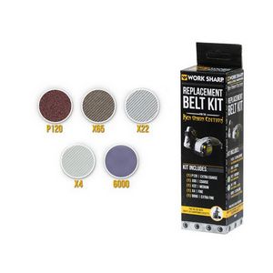Work Sharp Abrasives - set of 5 sharpening bands for Work Sharp Ken Onion Edition