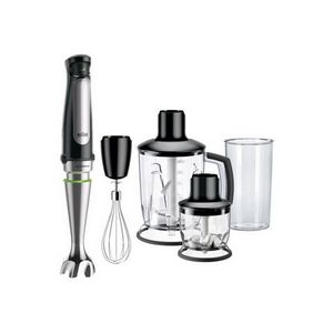 Braun MultiQuick 7 MQ 7045X 1.25 L Immersion blender 1000 W Black, Stainless steel