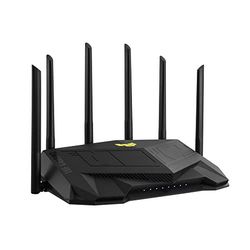 ASUS TUF-AX4200 wireless router Gigabit Ethernet Dual-band (2.4 GHz / 5 GHz) Black