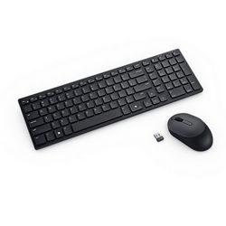 DELL KM555 keyboard Mouse included Universal RF Wireless + Bluetooth QWERTY US International Black