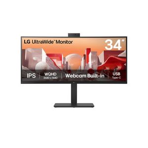 LG 34BA85QE-B computer monitor 86.4 cm (34") 3440 x 1440 pixels Wide Quad HD LCD Black