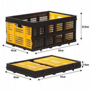 Folding basket 25kg (FT505) Stanley Display [5pcs.]