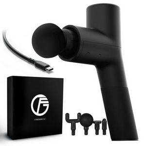 Extralink Massage Gymgun Fit 2.0 Lite | Pistolet do masażu | 4 głowice, 6 trybów