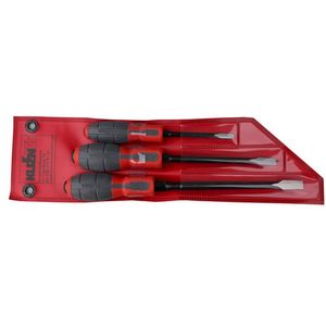SET OF SLOTTED SCREWDRIVERS 3 PIECES