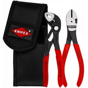 Mini pliers set in case for belt 2pcs.