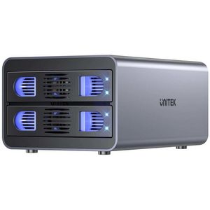 Unitek RAID Enclosure for SATA Drive 2.5''/3.5'' 4 Modes 40TB USB C 10Gb/s