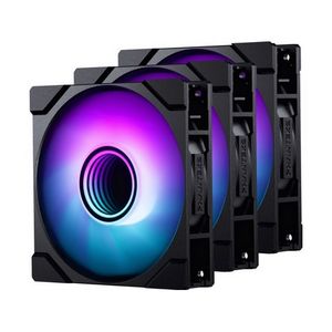 PHANTEKS M25 Gen2 PWM D-RGB Lüfter, 3er-Pack - 140mm, schwarz