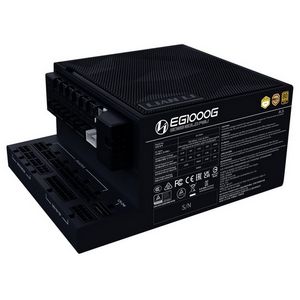 Lian Li EDGE GOLD 1000W 80 PLUS Gold Power Supply, PCIe 5.1, ATX 3.1 - 1000 Watt, black, incl. USB hub