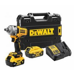 DEWALT. IMPACT WRENCH 1/2" 18V 812Nm 2x5.0Ah 4-SPEED TSTAK CIRCLIP DCF891P2T