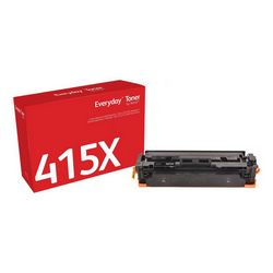 Everyday™ Black Toner by Xerox compatible with HP 415X (W2030X), High capacity