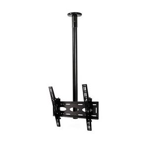 B-Tech Universal Flat Screen Ceiling Mount with Tilt (VESA 400) - 1m Ø50mm Pole