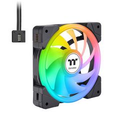 Thermaltake SWAFAN EX12 ARGB Computer case Air cooler 14 cm Black 3 pc(s)