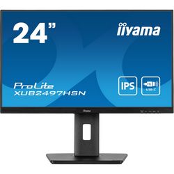 iiyama ProLite XUB2497HSN-B2 computer monitor 60.5 cm (23.8") 1920 x 1080 pixels Full HD LED Black