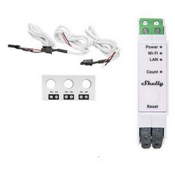 Shelly Pro 3EM-3CT63 energy cost meter AC