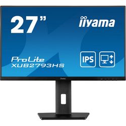 iiyama ProLite XUB2793HS-B7 computer monitor 68.6 cm (27") 1920 x 1080 pixels Full HD LED Black
