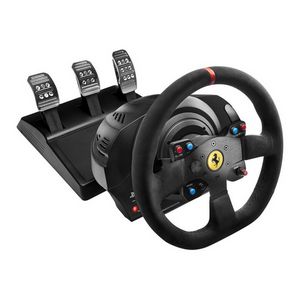 Thrustmaster T300 Ferrari Integral Racing Wheel Alcantara Edition Black Steering wheel + Pedals Analogue / Digital PC, PlayStation 4, Playstation 3