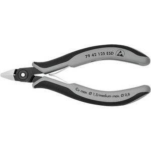 Precision side-cutting electronics pliers Knipex