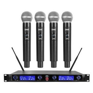 DNA WM4 VOCAL SET Wireless Microphone 4x Broadcast
