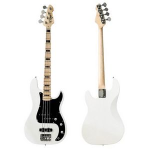 Električna bass gitara V-TONE PJB46 WH white 4/4