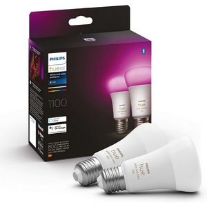 Philips Hue White and colour ambience A60 – E27 smart bulb – 1100 (2-pack)