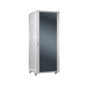 Free-standing 19" cabinet | 22U-60/60NAC | Gray | Max load 800kg; removable and lockable side panels; glass doors; Unassembled | Depth: 60 cm