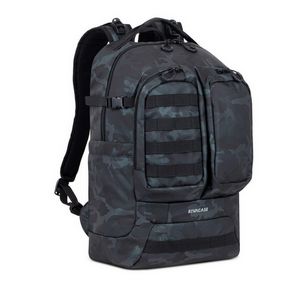 Rivacase Sherwood backpack Rucksack Camouflage, Navy Polyester, Polyurethane