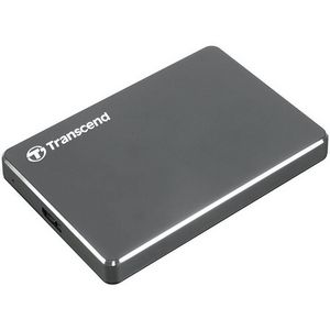 External Hard Drive TRANSCEND StoreJet 1TB USB 3.1 Iron Grey