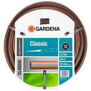 Gardena 18022-20 garden hose 20 m Above ground PVC Grey, Orange