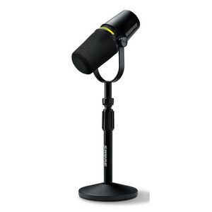 Shure MV7+ Black, White Studio microphone