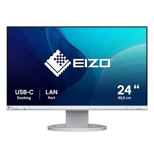 EIZO FlexScan EV2490-WT computer monitor 60.5 cm (23.8") 1920 x 1080 pixels Full HD LCD White