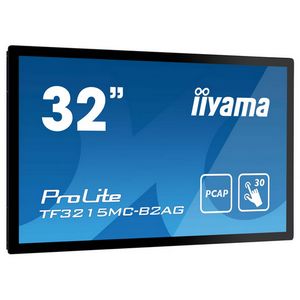 iiyama ProLite TF3215MC-B2AG computer monitor 80 cm (31.5") 1920 x 1080 pixels Full HD LED Touchscreen Kiosk Black